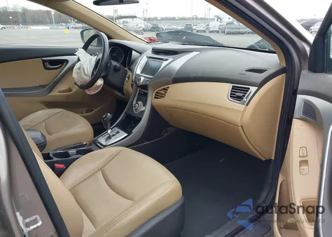 2011 Hyundai Elantra Limited из США, поврежденный, VIN 5NPDH4AE7BH053702